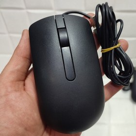 تصویر ماوس سیمی اورجینال دل استوک مدل DELL MOUSE MS116 DELL MOUSE MS116