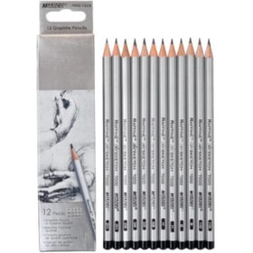 تصویر مداد طراحی پیکاسو مدل RAFFINE بسته 12 عددی PICASSO 7000-12CB Pencil ART ا PICASSO 7000-12CB ART SKETCH Pencil PICASSO 7000-12CB ART SKETCH Pencil