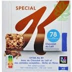 تصویر پروتئین بار اسپشیال کی Special K طعم شکلات 28 gr بسته 4 عددی 