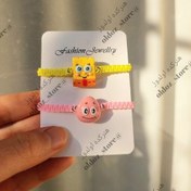 تصویر ست دستبند دوستی باب اسفنجی و پاتریک 