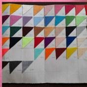 تصویر نمد دو میل کد141 صورتی کم رنگ Two mil color felt