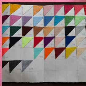 تصویر نمد دو میل کد141 صورتی کم رنگ Two mil color felt