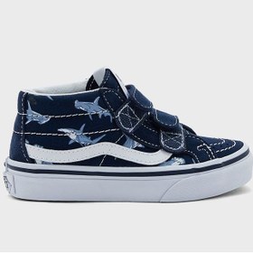 تصویر کفش‌ اسنیکر اسکی‌مید جوانان مدل بازسازی شده برند vans Youth Sk8-Mid Reissue Sneakers