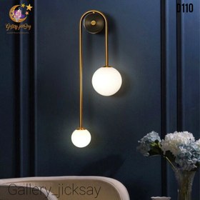 تصویر دیوارکوب - طلایی D110