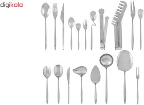 تصویر سرویس قاشق و چنگال 113 پارچه سولایتر مدل GO-237 Solitair GO-237 Cutlery Set 113 Pcs