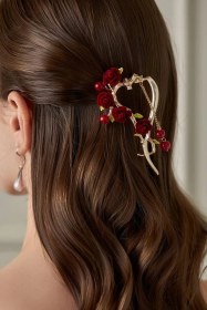 تصویر گیره چفتی گل رز 