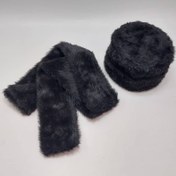 تصویر کلاه و شال روسی زنانه کد 10408 