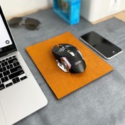 تصویر ماوس پد چرم طبیعی مدل BHM104 
