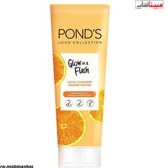 تصویر ژل شوینده و روشن کننده پرتقال پوندز Ponds Glow in a Flash Orange