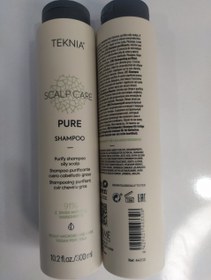 تصویر شامپو تخصصی پوست سر چرب لاکمه حجم 300 میلی لیتر - LAKME TEKNIA SCALP CARE PURE SHAMPOO 