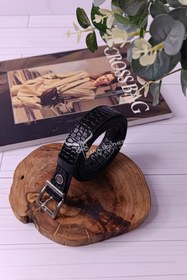 تصویر کمربند زنانه - نخودی 