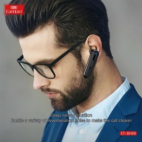 تصویر هندزفری بلوتوثی تک گوش ارلدام مدل ET-BH68 Earldom ET-BH68 Bluetooth Headset