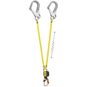 تصویر لنیارد جاذب انرژی دو شاخه 150cm ابزوربیکا پتزل PETZL ABSORBICA Y MGO 150 