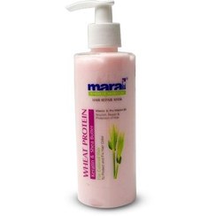 تصویر ماسک مو مارال مدل پروتئین گندم حجم ۲۵۰ میلی لیتر 