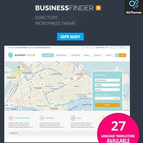 تصویر قالب دایرکتوری وردپرس بیزینس فایندر | Business Finder 