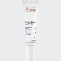تصویر کرم دور چشم تریپل کارکشن اون مدل Avene HAYLURON ACTIV B3 Triple Correction Eye Cream 