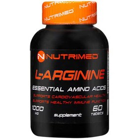 تصویر قرص ال آرژنین 1000 میلی‌ گرم نوتریمد 60 عدد | Nutrimed L Arginine 1000 mg 