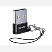 تصویر مبدل تایپ سی به یو اس بی یوگرین Ugreen US280 50568 usb a male 
