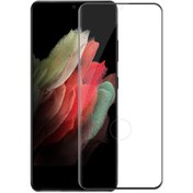 تصویر گلس سامسونگ S21 Ultra نیلکین مدل 3D CP+MAX 3D CP+MAX COVERAGE ANTI-EXPLOSION TEMPERED GLASS