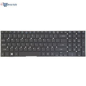 تصویر کیبرد لپ تاپ ایسر Aspire V3-5755 مشکی-اینترکوچک بدون فریم ا Keyboard Laptop Acer V3-5755 Keyboard Laptop Acer V3-5755