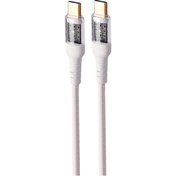 تصویر کابل شارژ تایپ سی دیتا پلاس مدل DP-R303 ظرفیت ۶۰ وات طول ۱ متر 