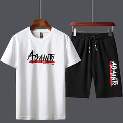 تصویر ست ورزشی مردانه پارچه تنفسی قرمز 