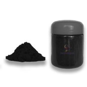 تصویر رنگ پودری پیگمنت مشکی دوده 100 گرمی 