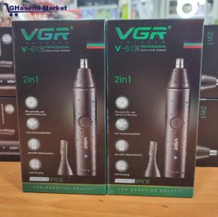 تصویر ماشین اصلاح موی سر و صورت وی جی ار مدل V-613 VJR model V-613 hair and face shaver