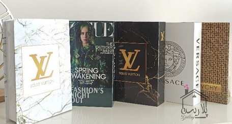 تصویر کتاب دکوراتیو بازشو طرح باکس 