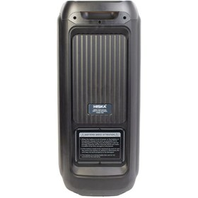 تصویر اسپیکر بلوتوثی قابل حمل هیسکا مدل 1010 ا Hiska bluetooth speaker model PARTYBOX-1010 Hiska bluetooth speaker model PARTYBOX-1010