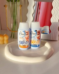 تصویر ضدآفتاب بی‌رنگ SPF50پوست خشک پیکسل Pixel