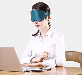 تصویر ماساژور چشم شیائومی Xiaomi PMA-E10 Graphene Heating Silk EyeMask Eye Mask 