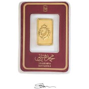 تصویر شمش طلا ۱۰۰ سوت 