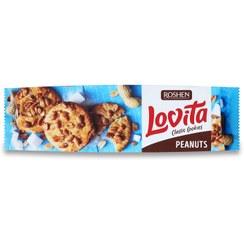 تصویر کوکی کلاسیک حاوی بادام زمینی 150 گرم روشن Roshen Lavita 