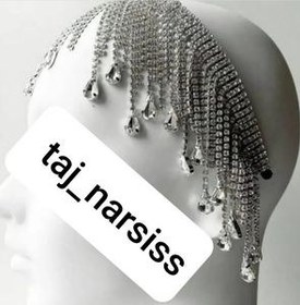 تصویر سربند تمام نگین عربی 