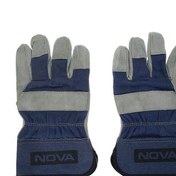 تصویر دستکش چرمی تک لایه 10/5 اینچ نووا مدل NTG-9021 