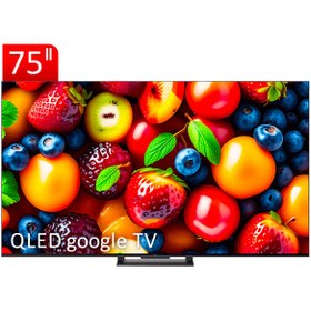 تصویر تلویزیون QLED هوشمند تی سی ال 75 اینچ مدل 75C745 