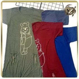 تصویر تونیک راحتی جیب دار 