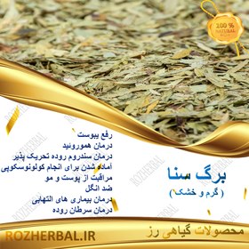 تصویر برگ سنا 1 کیلوگرمی - 100 گرمی 