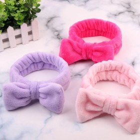 تصویر هدبند خوشگل پشمالو 