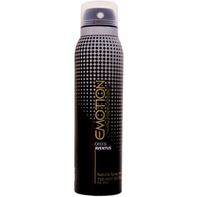 تصویر ایموشن اسپری دئودرانت Creed Aventus مناسب برای آقایان ا Emotion Creed Aventus Spray Deodorant For Men Emotion Creed Aventus Spray Deodorant For Men