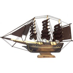 تصویر کشتی چوبی سایز 50سانتی متر کد 720007 