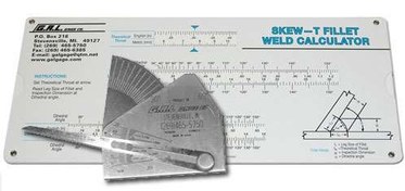 تصویر گیج بازرسی Skew-T Fillet Weld Gauge 