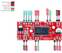 تصویر ماژول درایور استپر موتور easy driver 
