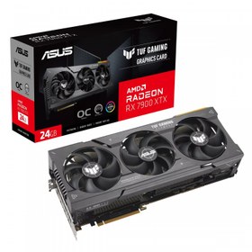 تصویر کارت گرافیک ایسوس ASUS TUF GAMING Radeon RX7900 XTX O24G ASUS TUF GAMING Radeon RX 7900XTX O24G GDDR6 Graphics Card