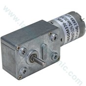 تصویر موتور دی سی گیربکس حلزونی FT-46SGM370(12V 87RPM) 