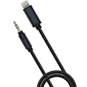 تصویر کابل AUX آِیفونی joyrom مدل GAC-363 joyrom GAC-363 Lightning to 3.5 AUX Audio Cable