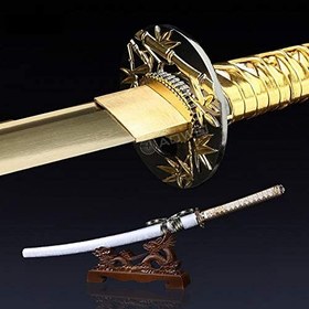 تصویر MAKOTO Handmade Sharp Samurai Shirasaya Sword … MAKOTO Handmade Sharp Samurai Shirasaya Sword …