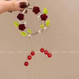 تصویر گیره گوجه ای آویزدار 