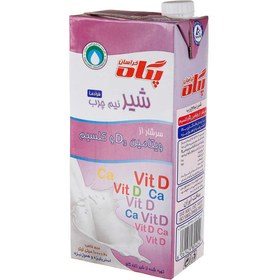 تصویر شیر نیم چرب پگاه 1 لیتری 